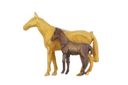 A HORSE BROOCH