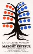 Alexander Calder (American 1898-1976) Maeght Editions