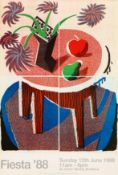 § David Hockney O.M. C.H. R.A. (British b.1937) Fiesta'88