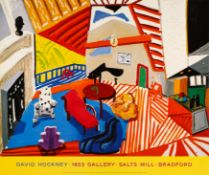 § David Hockney O.M. C.H. R.A. (British b.1937) Montcalm Interior at 7 O'Clock