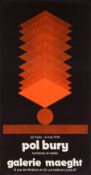 § Pol Bury (Belgian 1922-2005) Fontaines et Reliefs: Galerie Maeght