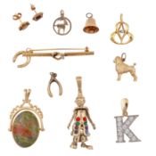 A collection of jewellery