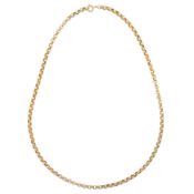 A rolo chain necklace