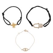 Three bracelets