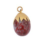 Deakin and Francis | A jasper egg pendant, circa 1972