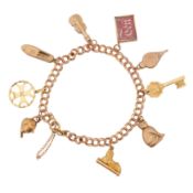 A charm bracelet