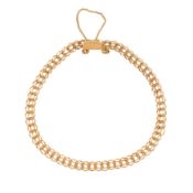 A fancy link bracelet