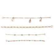 Four bracelets