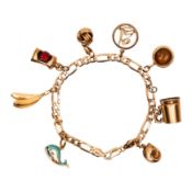 A charm bracelet