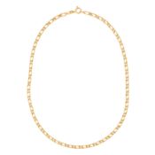 Balestra | A double curb chain necklace