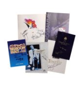 Autograph Collection.- Theatre Programmes Group of signed souvenir theatre programmes