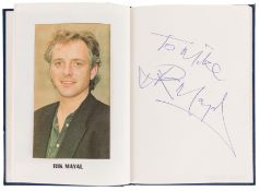 Autograph Album.- Actors & Entertainers Autograph album featuring signatures by modern Tv and Cinema