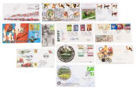 Autograph Collection.- Sport Interest Selection of covers signed by prominent sport champions