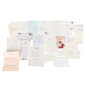 Autograph Collection.- Letters to David Gest Group of letters and cards to David Guest from various