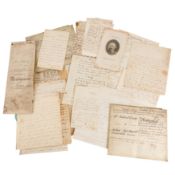 Autograph Collection Collection of manuscript letters, and documents related to North America, Scotl