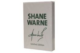 Warne (Shane) Shane Warne, Limited Edition, numbered 63/1000, signed by the author
