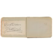 Autograph Album.- Incl. Benny Lynch Autograph album featuring signatures by vintage sport champions