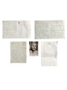 Autograph Collection.- Actresses Collection of letters to composer Alan Jay Lerner from prominent ac