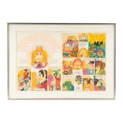 Aldridge (Alan) Three original storyboards for 'Cinderella Goes to Seed' cartoon