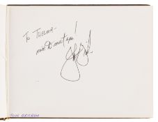 Autograph Album.- Authors Autograph album featuring signatures by various authors,