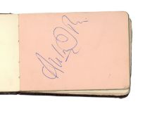 Autograph Album.- Ballet, 1940s-1950s Autograph album featuring signatures by prominent ballet dance