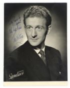 Pertwee (Jon) Vintage black and white promotional photograph by Landseer of Jon Pertwee, signed and 