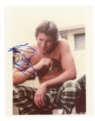 Gere (Richard) Colour photograph of Richard Gere in 'Breathless' (1983)