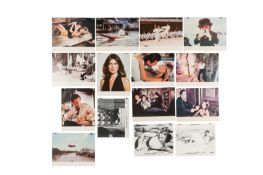 James Bond Interest.- Set of 8 British Front of House black and white photographs for 'Diamonds are 