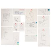 Casson (Hugh) Group of letters signed (