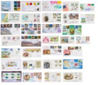 Autograph Collection.- Signed Covers Selection of First Day Covers signed by various celebrities