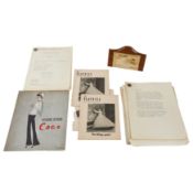 [Lerner (Alan Jay)] Collection of ephemera related to composer Alan Jay Lerner
