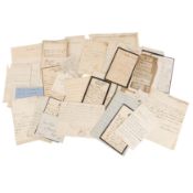 Autograph Collection Collection of autographs, manuscript letters, and clipped autographs by aristoc