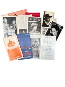 Autograph Collection.- Theatre, Opera and Ballet Interest Selection of souvenir programmes from the 