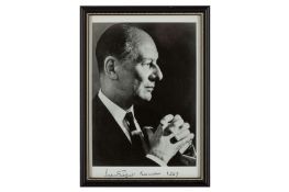 Autograph Collection.- Theatre Interest Selection of clipped autographs and photographs signed by pr