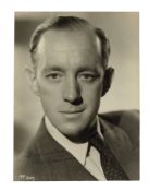 Guinness (Alec) Vintage black and white studio photograph of a young Alec Guinness in a head and sho