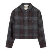 Stella McCartney Grey Tartan Jacket - Size 36