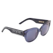 Christian Dior Navy Wildior Round Sunglasses