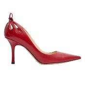 Jimmy Choo Red Anouk Heeled Pump - Size 39
