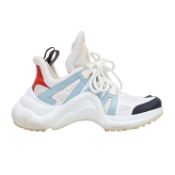 Louis Vuitton White Archlight Sneaker - Size 38.5