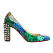 Christian Louboutin Graffiti Marimalus Heeled Pump - Size 36.5