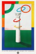 Milton Glaser (American, 1929-2020) Sarajevo (XIV Olympic Winter Games Sarajevo 1984)