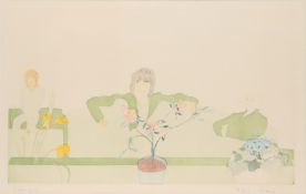 § Patrick Procktor R.A. (British, 1936-2003) Language of Flowers