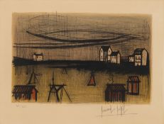§ Bernard Buffet (French, 1928-1999) A Small Beach