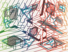 § Bernard Cohen (British, b.1933) About No IV 