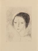 § Marie Laurencin (French, 1883-1956) Tete de Jeune Fille