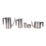 Arne Jacobsen (Danish 1902-1971) for Stelton 'Cylinda-line' part coffee set 