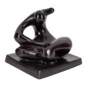 Artist unknown, late 20th century Abstract figurative sculpture