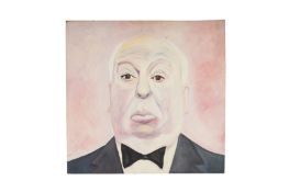 Mid 20th Century Portrait of Alfred Hitchock