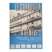Le Corbusier (Swiss-French 1887-1965) Original Immeuble Clarté poster, circa 1987