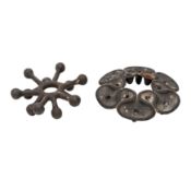 Jens Quistgaard (Danish 1919-2008) for Dansk Designs, Denmark Two candle-holders